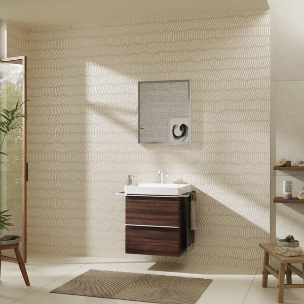 Hansgrohe Xelu Q umyvadlo 60x48 cm obdélníkový klasický-nábytkový bílá lesk 61016450
