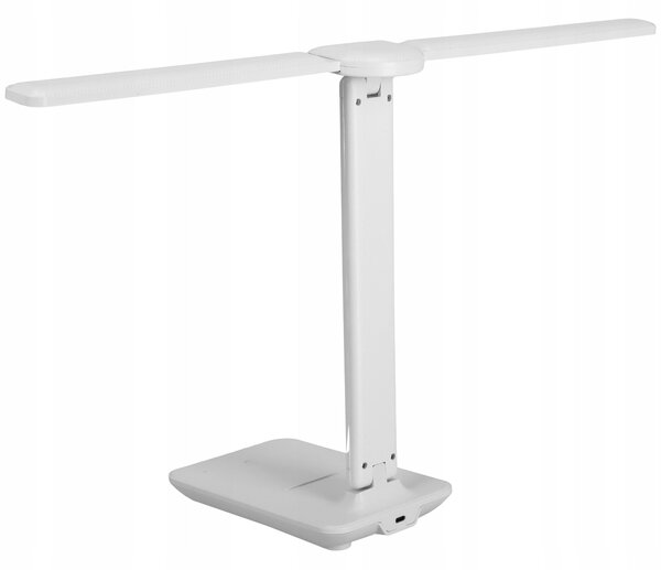 LED stolní lampa, s dotykovým ovládáním, nastavitelná, dvojitá, 10 W, 4000 K