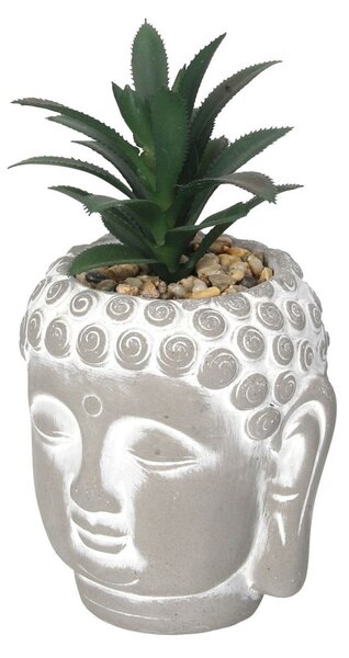 Dekorace Succulent II Buddha 17cm