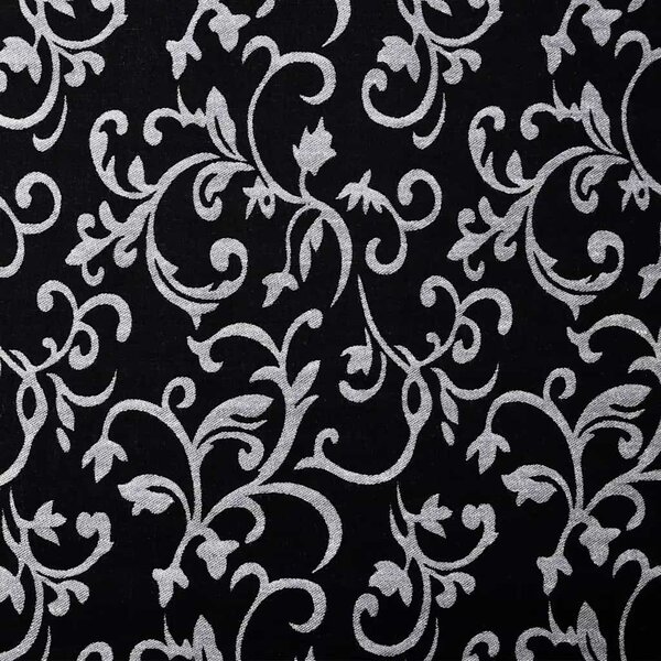 Lenoška černobílá textil 242403