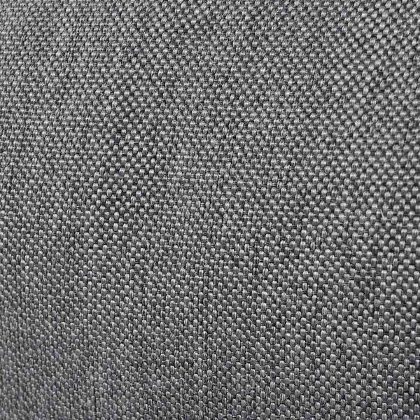 Skládací lenoška na podlahu šedá textil 242397