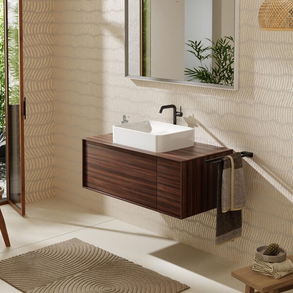 Hansgrohe Xuniva Q umyvadlo 55x40 cm obdélníkový na pult bílá lesk 60168450