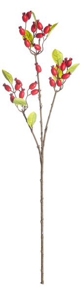 Dekorace z divokých růží 70cm red