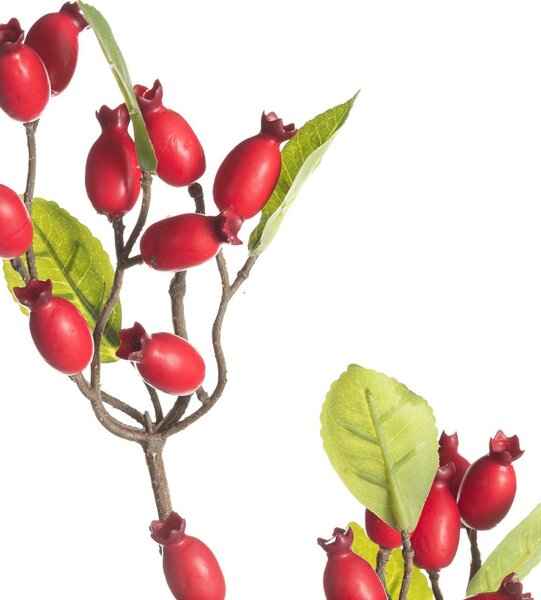 Dekorace z divokých růží 70cm red