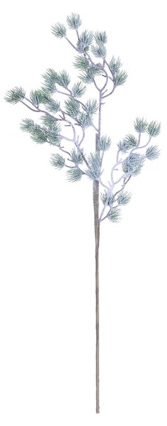 Větvička Snowy Twig 20x2x62cm light green