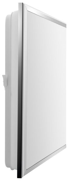 Sapho Sapho, SILVER stropní LED svítilna 28x28cm, 10W, 230V, 3000K/4000K/6500K, IP44, chrom, AU478