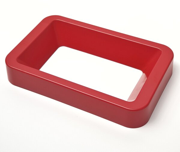 Odpadkový koš na tříděný odpad Caimi Brevetti Maxi W,70 L, červený, elektro