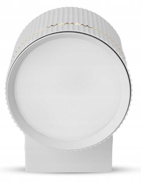 Bílé nástěnné svítidlo GX53, IP20, Ø 81 mm