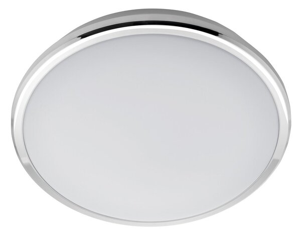 Sapho Sapho, SILVER stropní LED svítilna, průměr 29cm, 10W, 230V, 3000K/4000K/6500K, IP44, chrom, AU480