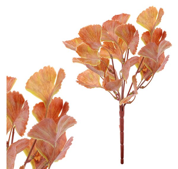 Ginkgo biloba puget, umělá květina jesenní hnědá barva