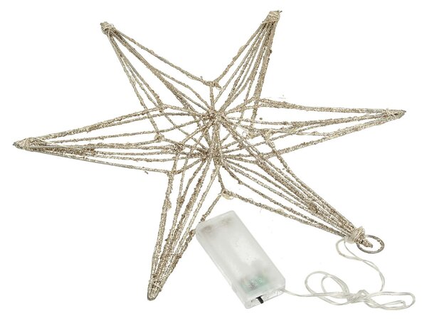 Hvězda LED Glitter Star 30 cm