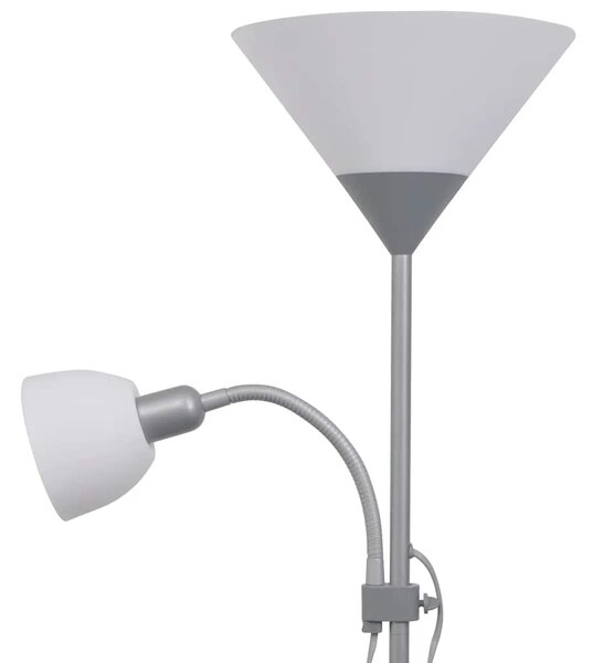 Stojací lampa šedá 242732