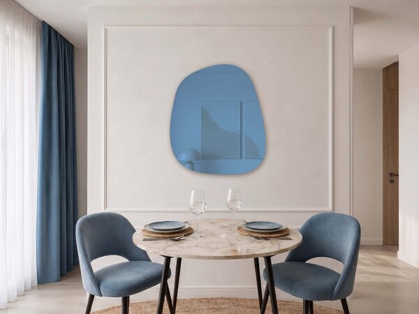 Modré zrcadlo Base B46 77×89