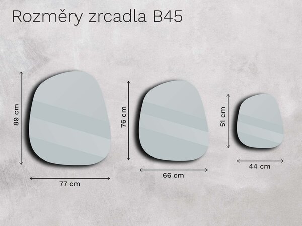 Duhové zrcadlo Base B45 44×51