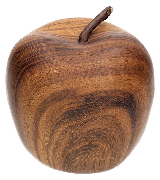 Dekorace Wooden Apple I 12 cm