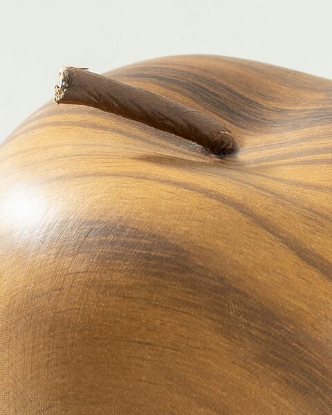 Dekorace Wooden Apple I 12 cm