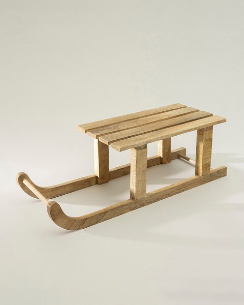 Dekorativní sáňky Luge I 60x20x19 cm