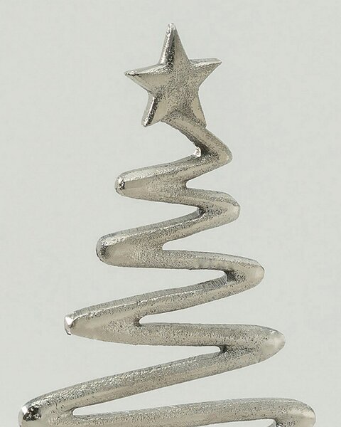 Stojící dekorace Silver Tree II 23x12x40 cm