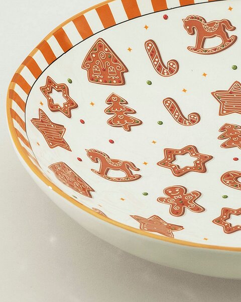 Vánoční mísa Gingerdream 33x8 cm