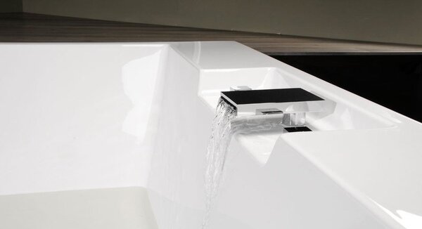 Sapho Sapho, Výtoková hubice na okraj vany, šířka 130mm, chrom, BD31451