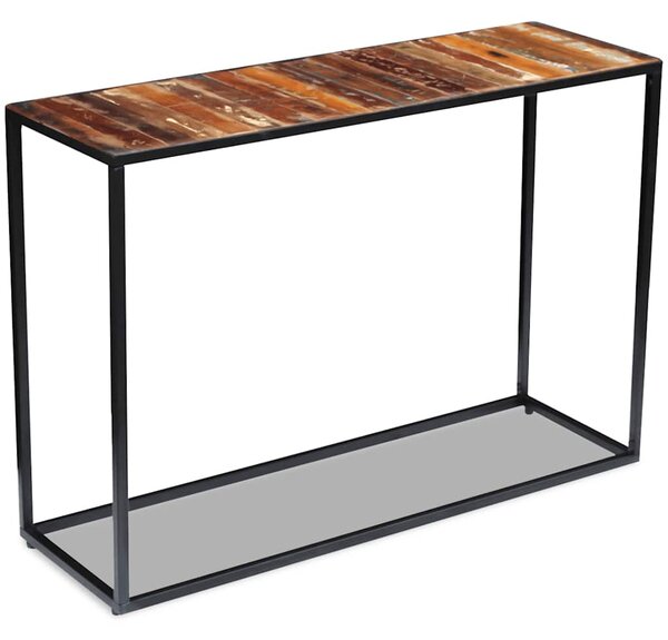 Konzolový stolek masivní recyklované dřevo 110 x 35 x 76 cm 243337
