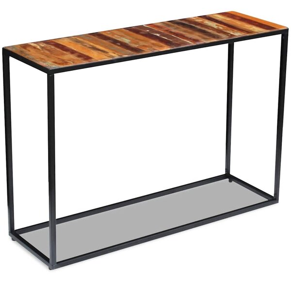 Konzolový stolek masivní recyklované dřevo 110 x 35 x 76 cm 243337