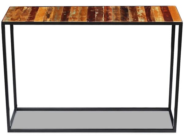 Konzolový stolek masivní recyklované dřevo 110 x 35 x 76 cm 243337