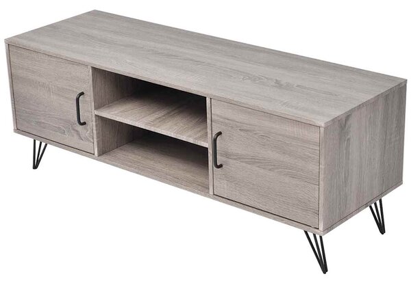 TV stolek 120 x 40 x 45 cm šedý 243449