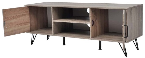 TV stolek 120 x 40 x 45 cm šedý 243449