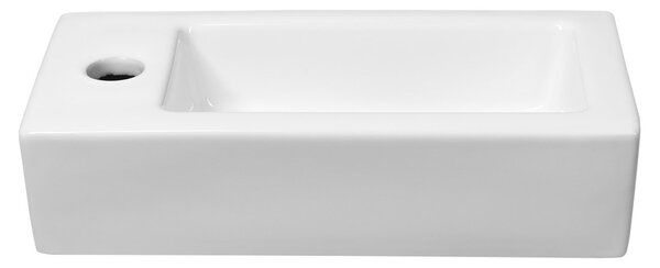 Sapho Sapho, ZOE keramické umyvadlo 37x9x19 cm levé, AR496