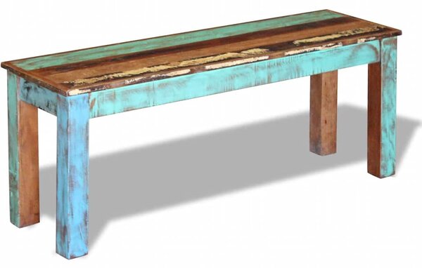 Lavice masivní recyklované dřevo 110 x 35 x 45 cm 243454