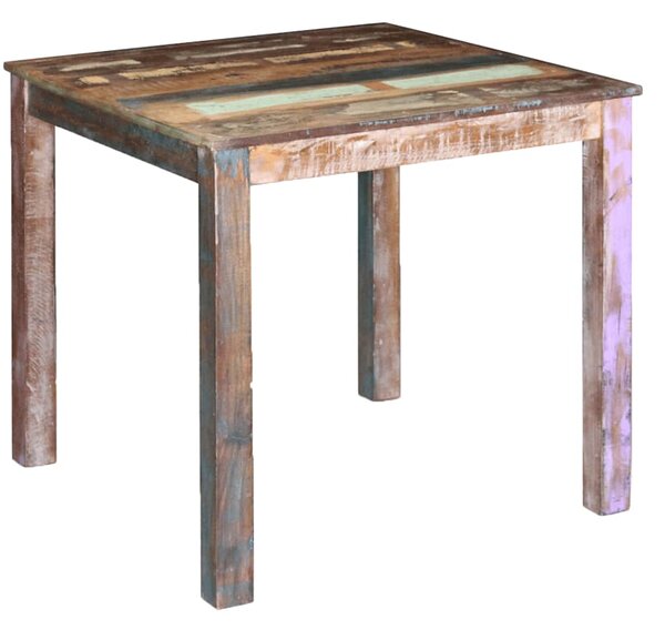 Jídelní stůl masivní recyklované dřevo 80 x 82 x 76 cm 243452