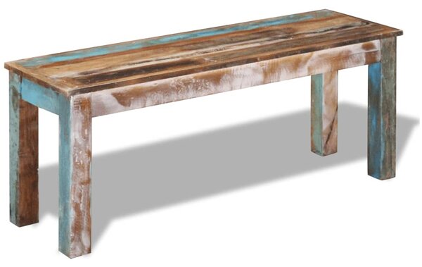 Lavice masivní recyklované dřevo 110 x 35 x 45 cm 243454
