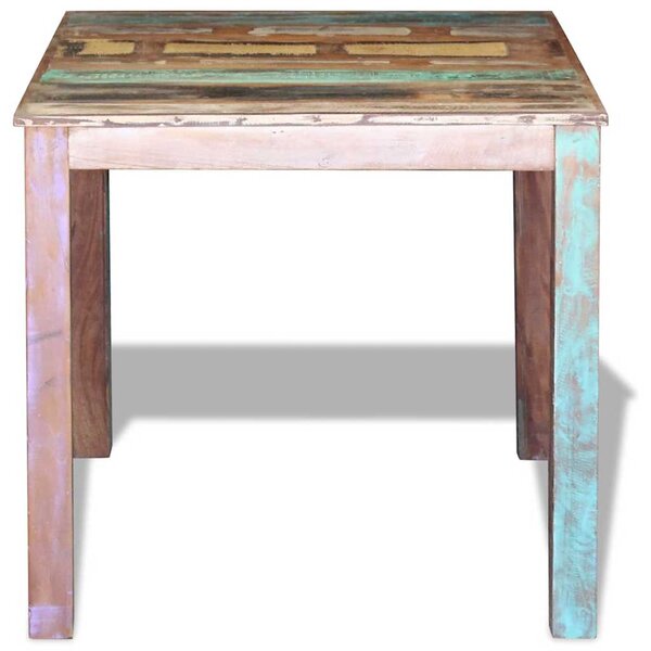 Jídelní stůl masivní recyklované dřevo 80 x 82 x 76 cm 243452