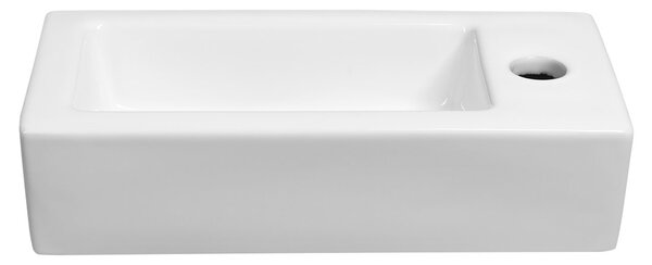 Sapho Sapho, ZOE keramické umyvadlo 37x9x19 cm, pravé, AR495