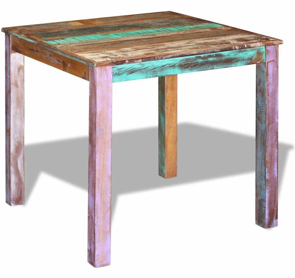 Jídelní stůl masivní recyklované dřevo 80 x 82 x 76 cm 243452