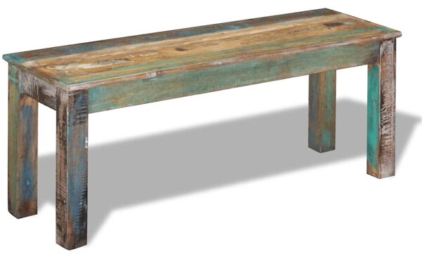 Lavice masivní recyklované dřevo 110 x 35 x 45 cm 243454