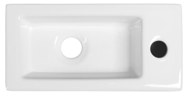 Sapho Sapho, ZOE keramické umyvadlo 37x9x19 cm, pravé, AR495