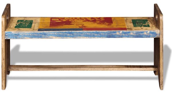 Cola lavice masivní recyklované dřevo 100 x 30 x 50 cm 243457