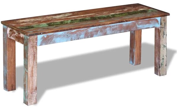 Lavice masivní recyklované dřevo 110 x 35 x 45 cm 243454