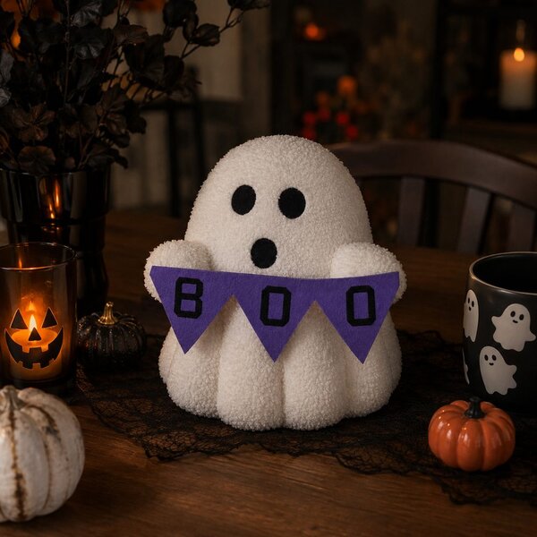 HALLOWEEN Dekorace duch "Boo"