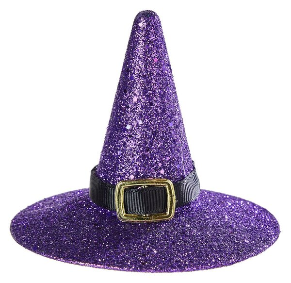 HALLOWEEN Dekorace čarodějnický klobouk 8 cm