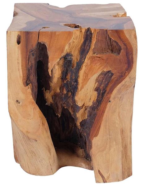 Stolička masivní teak 243469