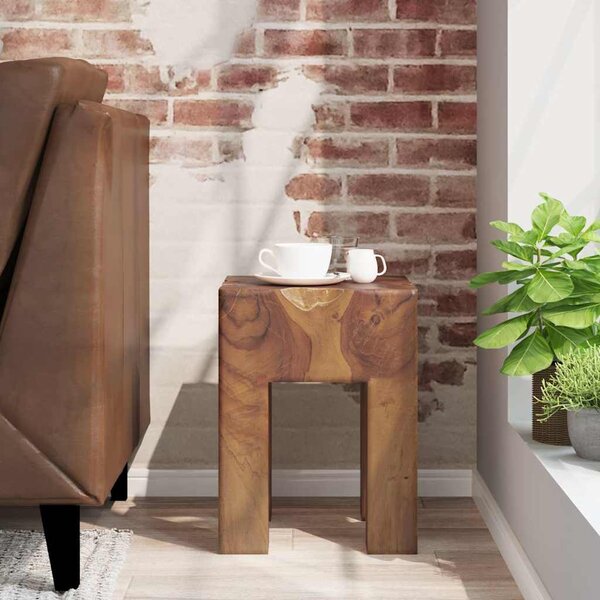 Stolička masivní teak 243471