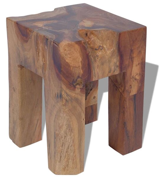 Stolička masivní teak 243471