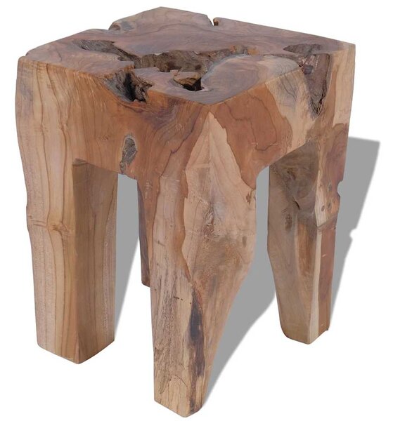 Stolička masivní teak 243471