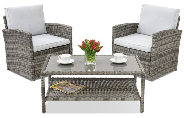 Zahradní nábytek Monaco Terrace Garden Point šedý