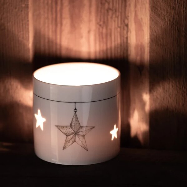Sögne Home Porcelánový svícen December Star SGH127