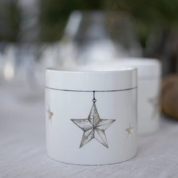 Sögne Home Porcelánový svícen December Star SGH127