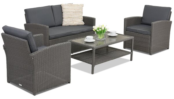 Zahradní nábytek Monaco Coffee 4 Garden Point antracit